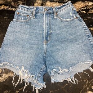 Abercrombie & Fitch Curve Love Dad Shorts
